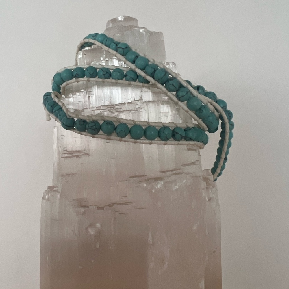 Turquoise Beaded Bracelet